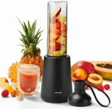 Zwilling Standmixer, Smoothie Maker, inkl. Trinkflasche mit Verschluss, 600 ml, 300 Watt, Edelstahl/Kunststoff, Schwarz – für 28,99€ [Prime] statt 38,67€