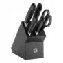 ZWILLING VIER STERNE Messerblockset 6-tlg Schwarz ab 107,10 € inkl. Versand