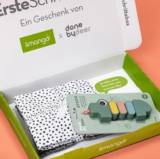 Gratis: Erste Schritte Box von Limango (Kostenloses Babyset mit 2 Musselin-Windeltücher +twist & turn Croco-Spielzeug)