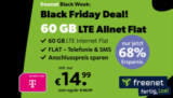 🚀📱 60GB TELEKOM LTE Allnet für Nur 14,99€ mtl.!  + 0,00€ AG (5G-Option für 5€ mehr (VoLTE & WLAN Call, eSim)